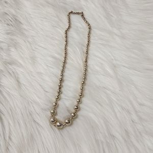 Silver beads chain